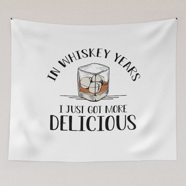 Item preview, In Whiskey Years I Just Got More Delicious Whiskey designed and sold by Richcahbry72.