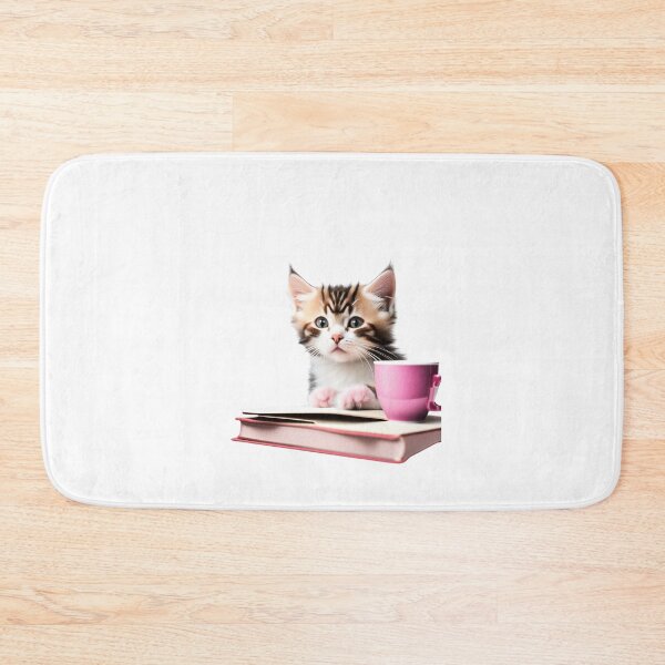 Item preview, Cat With Book Cute Cat Reading Book Funny Gifts For Cat Lovers Funny Gifts For Book Lovers  designed and sold by MatthewViews.