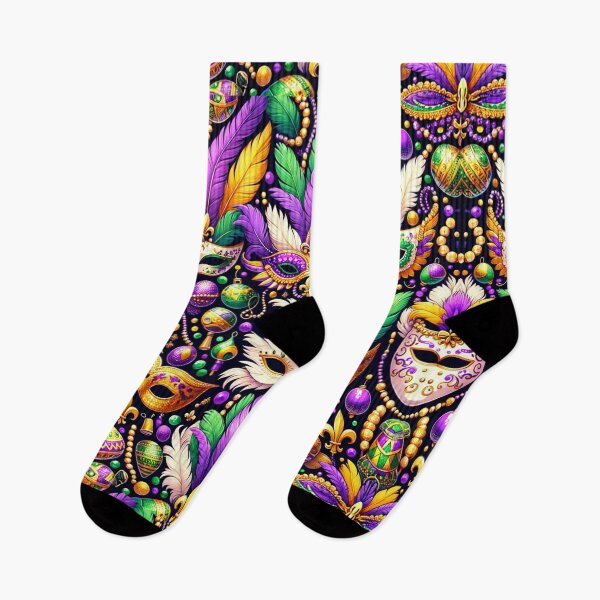 Item preview, Mardi Gras party pattern  designed and sold by EasyPrints337.