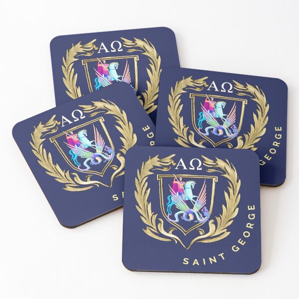 Item preview, Saint George Crest designed and sold by Sanctum Icons.