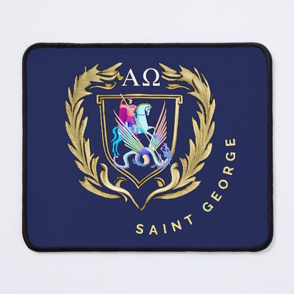 Item preview, Saint George Crest designed and sold by Sanctum Icons.