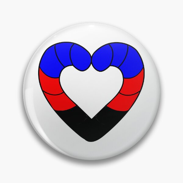 Item preview, Polyamorous Pride Candy Cane designed and sold by HarveyHandcraftsandDesigns.