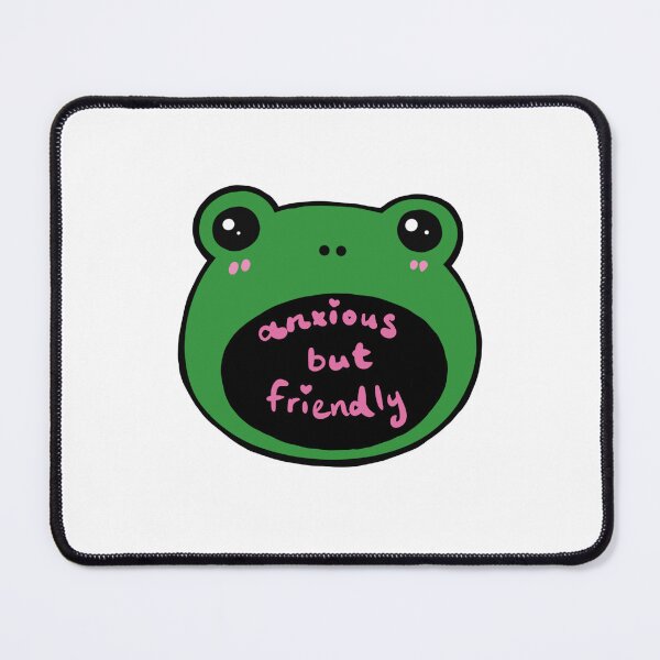 Item preview, Anxious frog designed and sold by forget-mei-not.