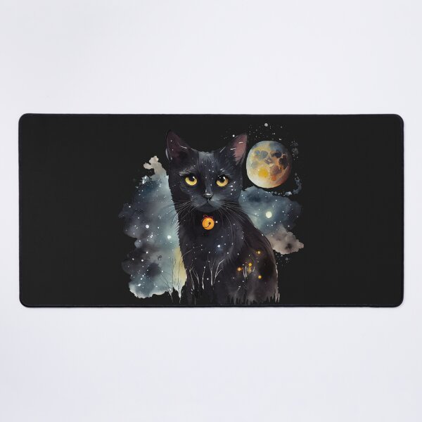 Item preview, Cat Black magic, full moon day Celebrate St. Patrick's Day designed and sold by Isadesignart.