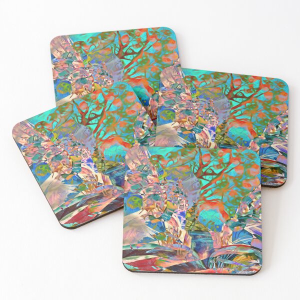 Item preview, abstract multicolour designed and sold by Pipsilk.