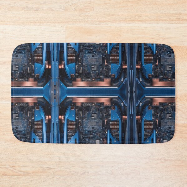 Item preview, Cybernetics _ Blue and Copper - 05 designed and sold by Mystic-Images.