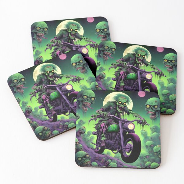 Item preview, Outback Motor Biking Zombie designed and sold by TheDarkWardrobe.