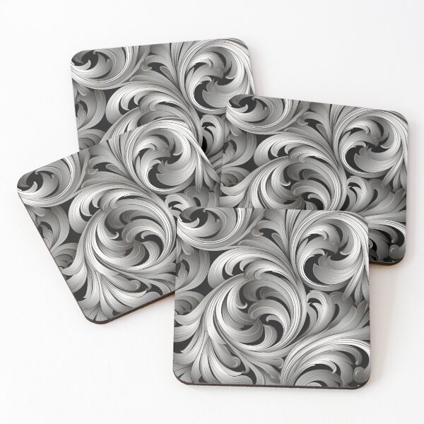 Item preview, Muted mauve abstract swirling print designed and sold by dcrc.