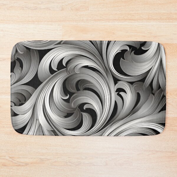 Item preview, Muted mauve abstract swirling print designed and sold by dcrc.