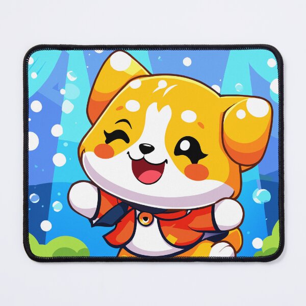Item preview, Bubble Bliss: Playful Puppy Illustration designed and sold by CutesyKoala.