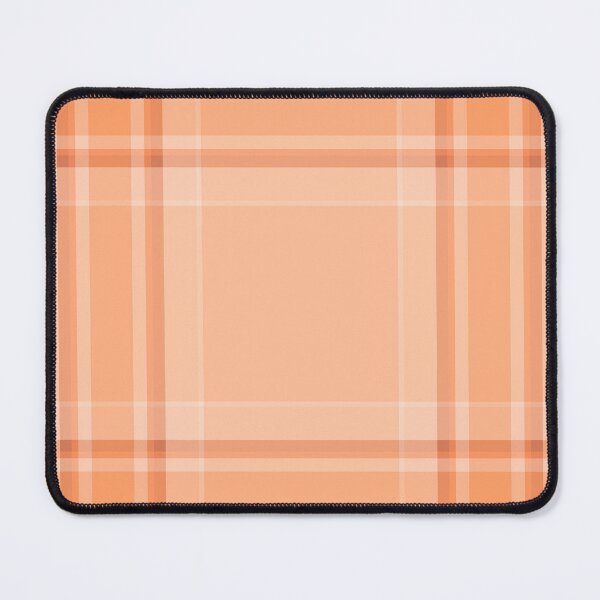 Item preview, Orange Peach Tartan Pattern V3 designed and sold by webgrrl.