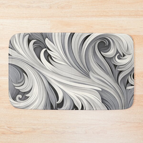 Item preview, muted mauve abstract swirling print designed and sold by dcrc.