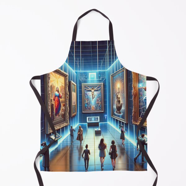 Item preview, The Futuristic Art Gallery designed and sold by EnchantedEasel.