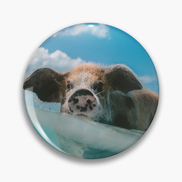 Item preview, Visit Pig Beach (Travel The World) designed and sold by RabbitK.