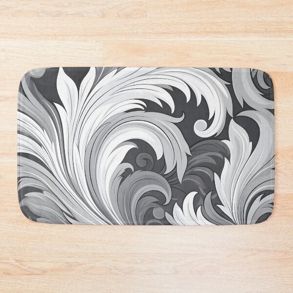 Item preview, muted mauve abstract swirling print designed and sold by dcrc.