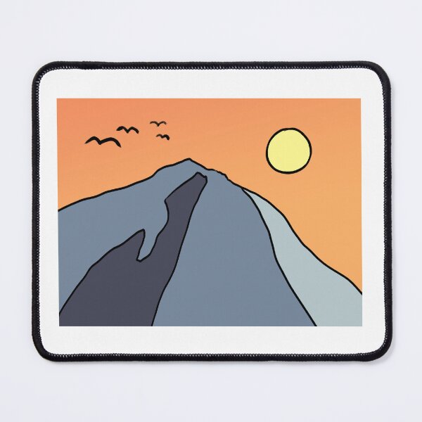 Item preview, Simple Beautiful Mountains  designed and sold by mintyepic.