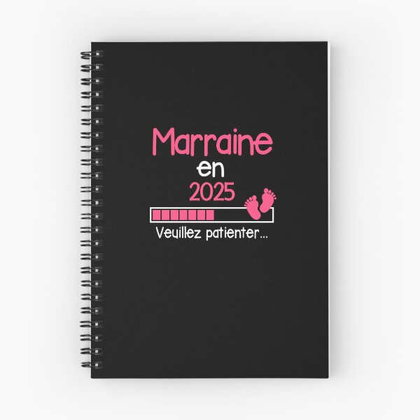 Aperçu de l'œuvre Marraine en 2025 Cadeau annonce grossesse créée et vendue par Niko Samuel.