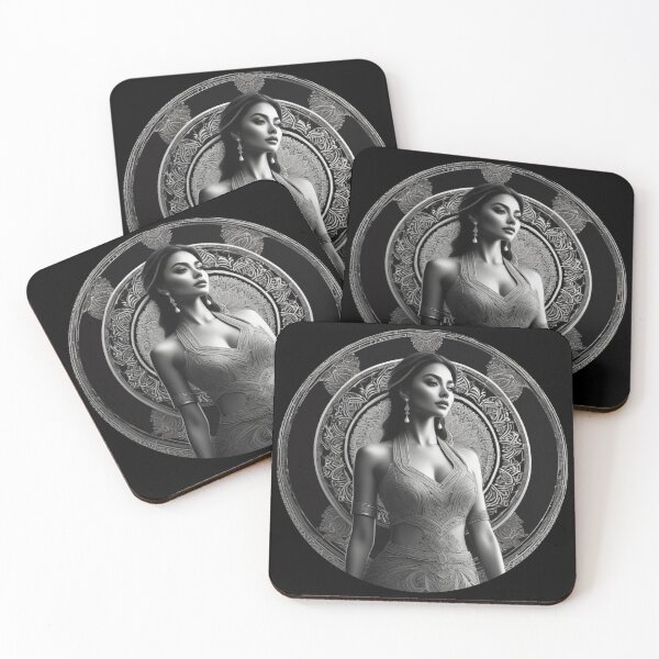 Item preview, my muse a spiritual women front of mandala designed and sold by JangmiHorang.