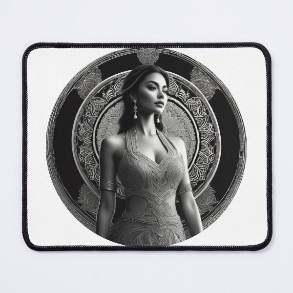 Item preview, my muse a spiritual women front of mandala designed and sold by JangmiHorang.