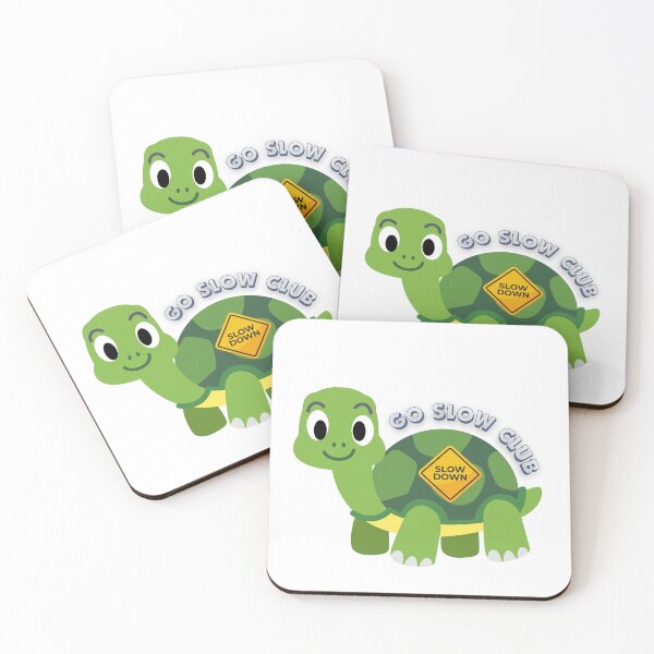 Item preview, GO SLOW CLUB TURTLE designed and sold by snapacrab.