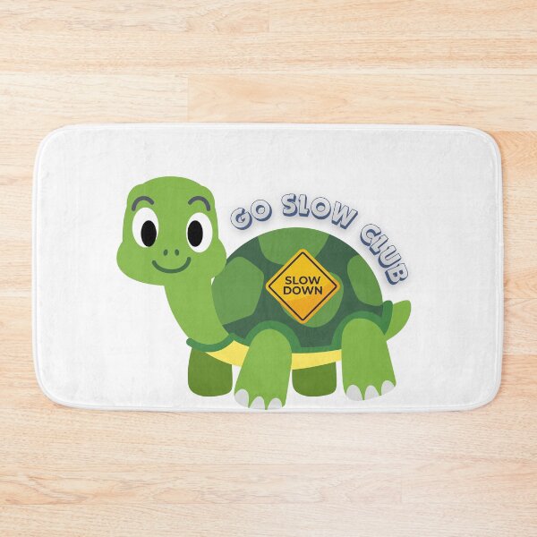 Item preview, GO SLOW CLUB TURTLE designed and sold by snapacrab.