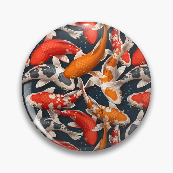 Item preview, Koi fish Pattern designed and sold by graphic-genie.