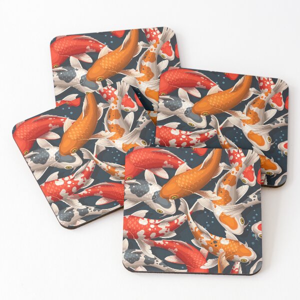 Item preview, Koi fish Pattern designed and sold by graphic-genie.