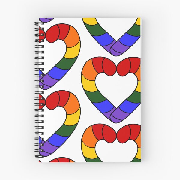 Item preview, Pride Flag Candy Cane designed and sold by HarveyHandcraftsandDesigns.