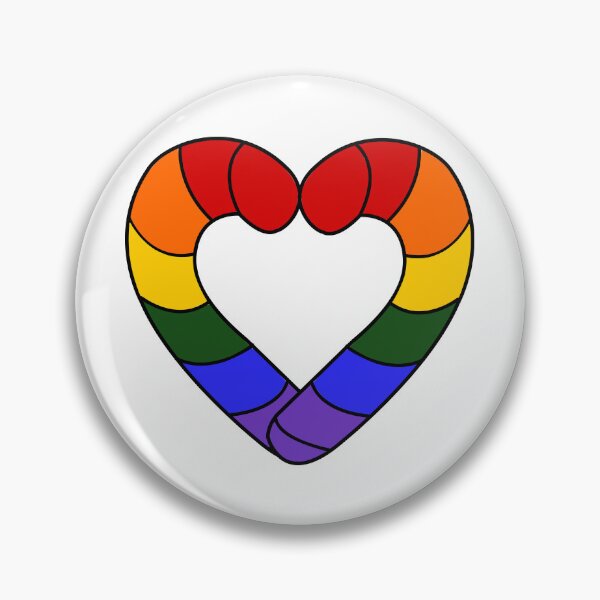 Item preview, Pride Flag Candy Cane designed and sold by HarveyHandcraftsandDesigns.