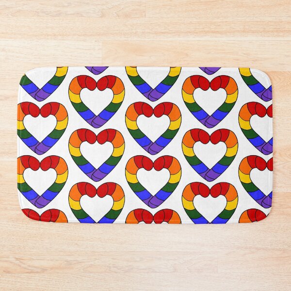 Item preview, Pride Flag Candy Cane designed and sold by HarveyHandcraftsandDesigns.