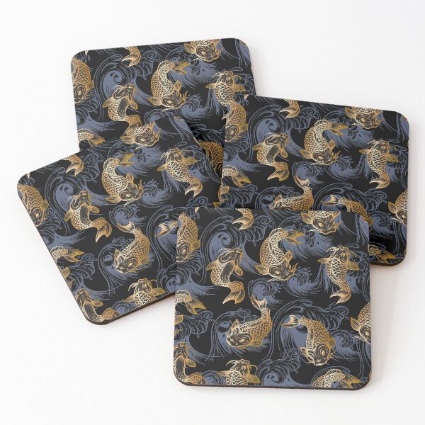 Item preview, Koi fish Pattern designed and sold by graphic-genie.