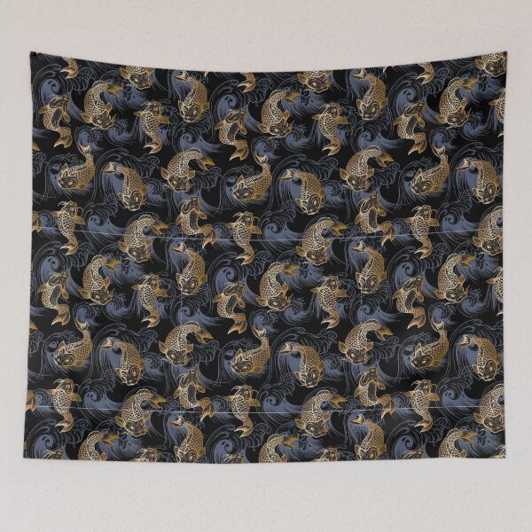 Item preview, Koi fish Pattern designed and sold by graphic-genie.