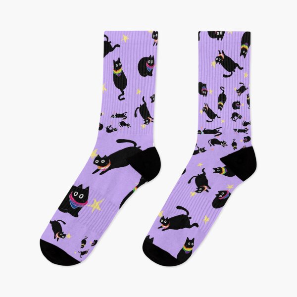 Item preview, lgbtq Black cats designed and sold by EllyBurg.