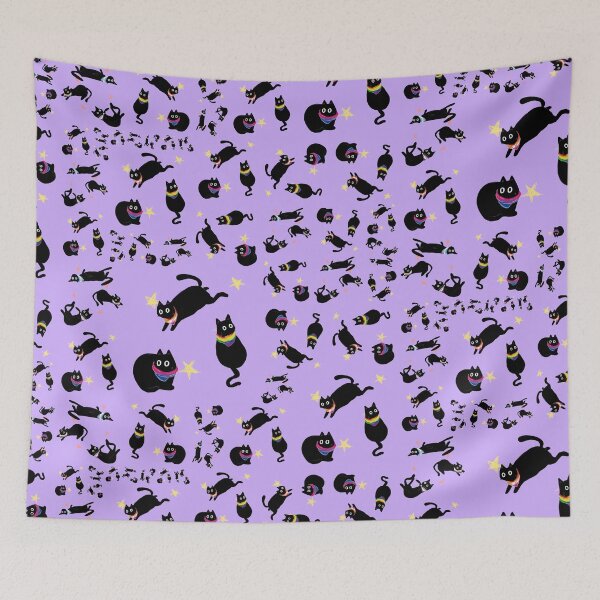 Item preview, lgbtq Black cats designed and sold by EllyBurg.