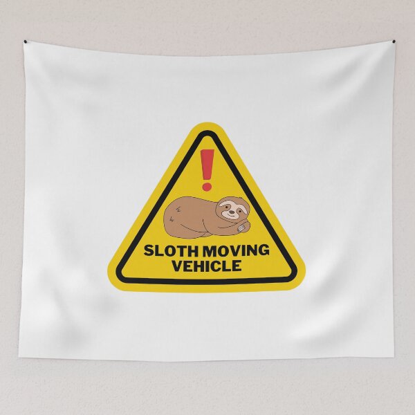 Item preview, SLOTH MOVING VEHICLE designed and sold by snapacrab.