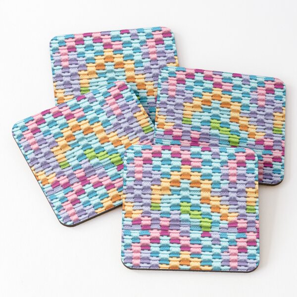 Item preview, Colorful Soft Pastel Crochet and Knit Texture designed and sold by Studio2315.