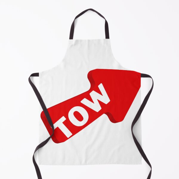 Item preview, TOW ON RED ARROW SIGN designed and sold by snapacrab.