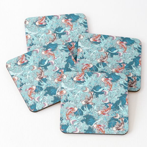 Item preview, Koi fish Pattern designed and sold by graphic-genie.