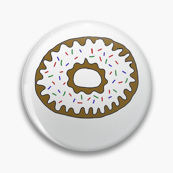 Item preview, Cartoon sprinkle donut designed and sold by Hesh-Dragon.