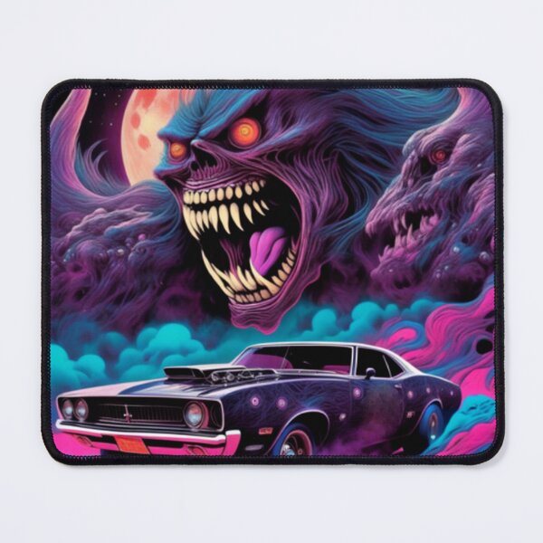 Item preview, Trippy Monster Demons and Muscle Car designed and sold by TheDarkWardrobe.