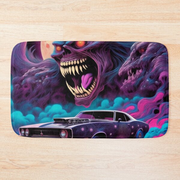 Item preview, Trippy Monster Demons and Muscle Car designed and sold by TheDarkWardrobe.