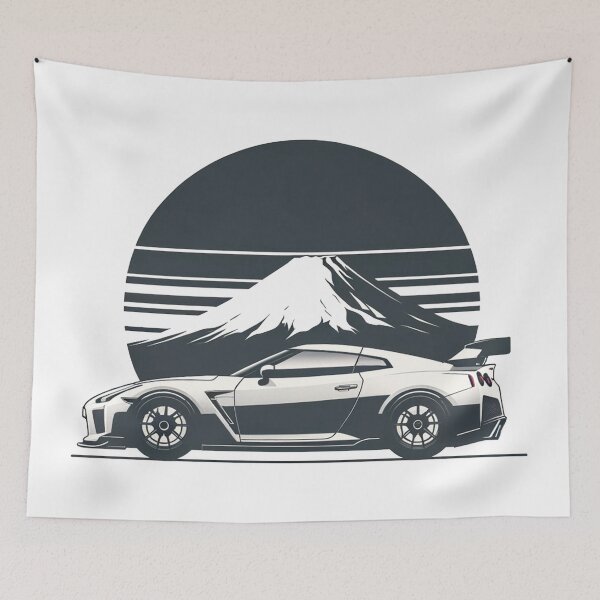 Artikelvorschau, Japanisches Auto Nissan GTR Mount Fuji entworfen und verkauft von Tajoo.
