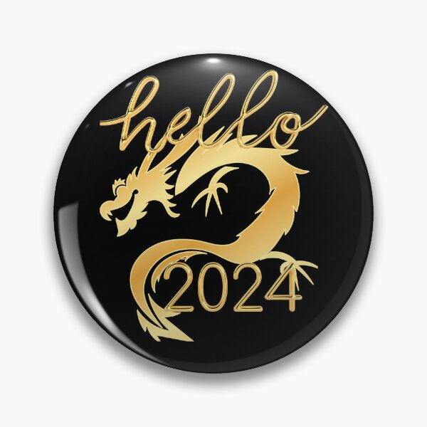 Item preview, Hello 2024 - Year of the Dragon designed and sold by NexCreation.