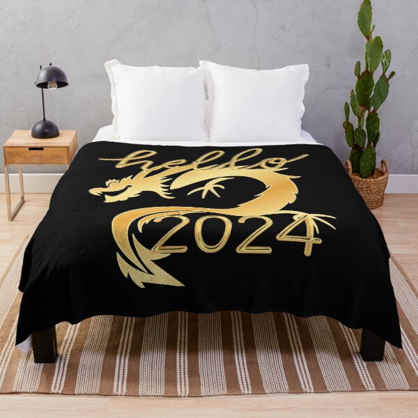 Item preview, Hello 2024 - Year of the Dragon designed and sold by NexCreation.