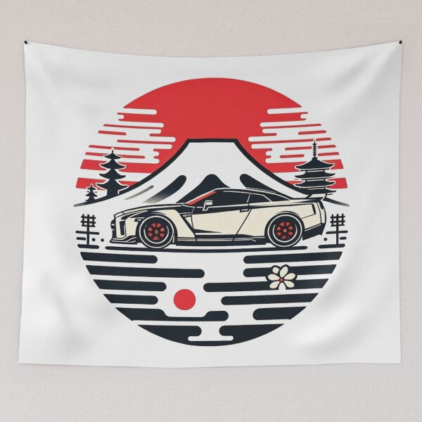 Artikelvorschau, Japanisches Auto Nissan GTR Mount Fuji entworfen und verkauft von Tajoo.