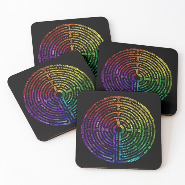 Artikelvorschau, Regenbogenlabyrinth entworfen und verkauft von FiionaArt.