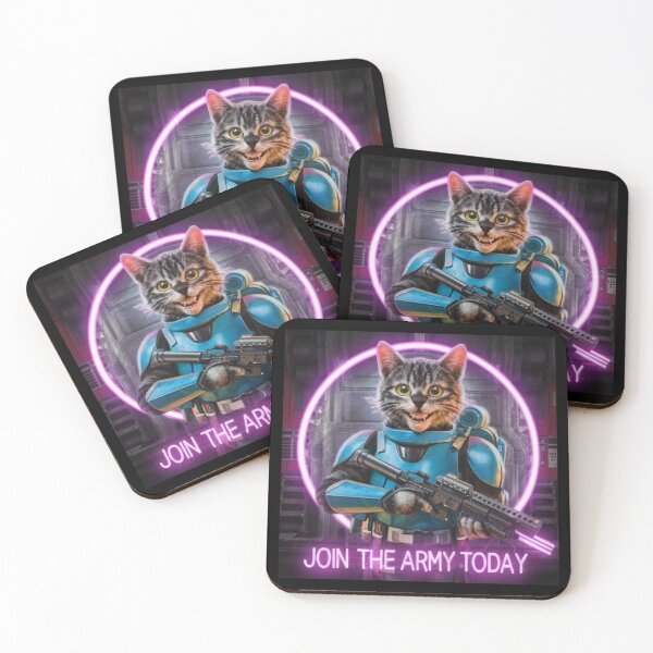 Item preview, cat army designed and sold by Dashinlad.