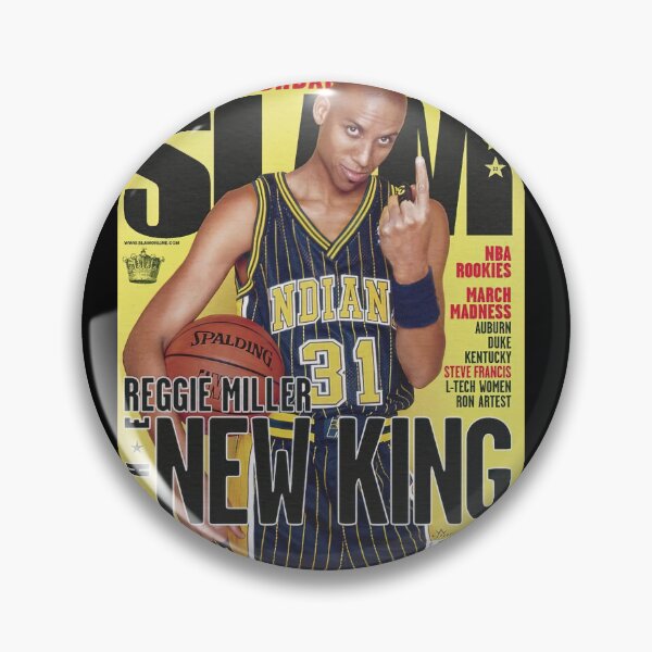 Item preview, Reggie Miller New King Pacers Slam Cover designed and sold by umilukur.