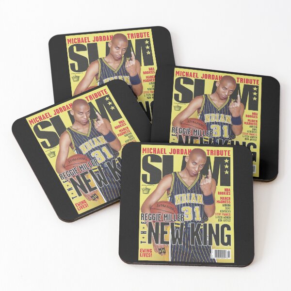 Item preview, Reggie Miller New King Pacers Slam Cover designed and sold by umilukur.