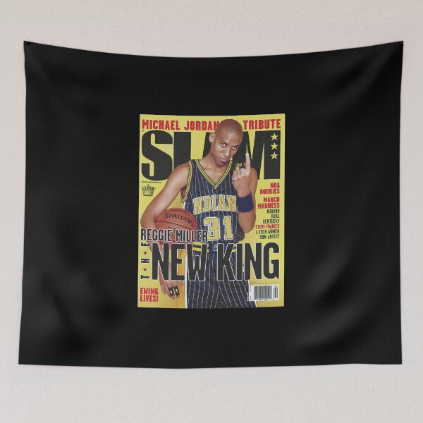 Item preview, Reggie Miller New King Pacers Slam Cover designed and sold by umilukur.